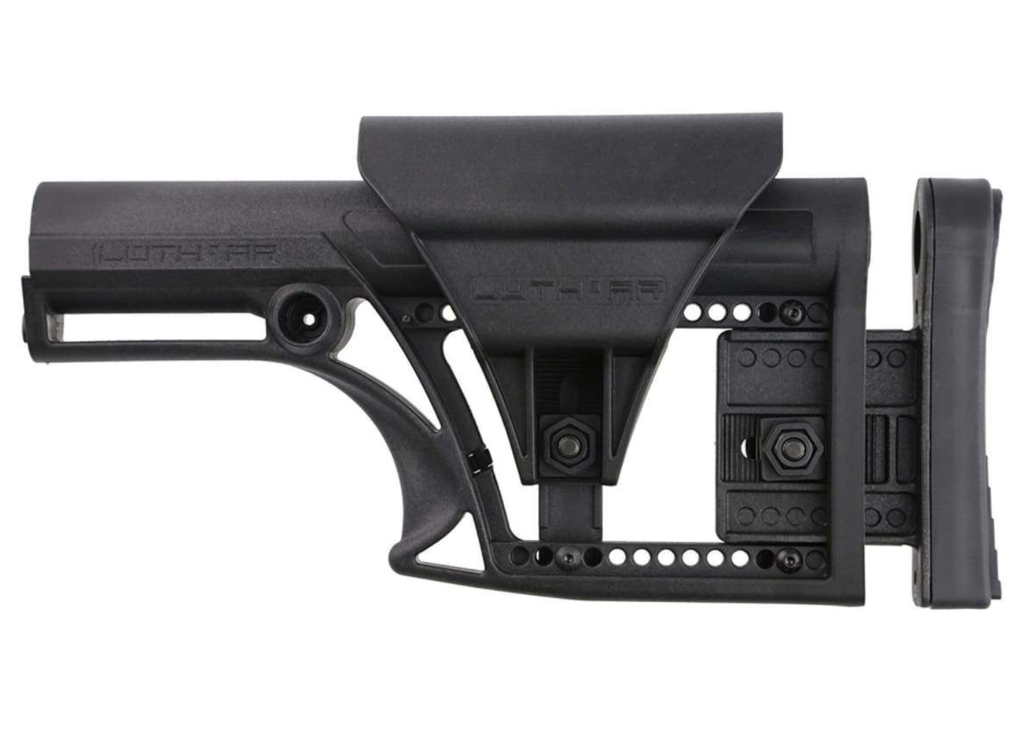 Luth-AR MBA-1 Fixed Stock for AR-15 & AR-10 Rifle Length A2/A1 Buffer Tube